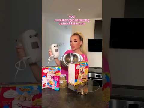 Ich liebe pinke Torten 🤣🩷 bisschen wie Benjamin Bl* #canselguel #reaction #realtalk #Blümchen #funny