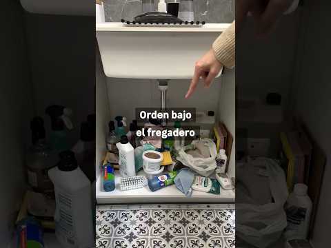Necesitas estos productos para poner orden bajo el fregadero #shorts | LEROY MERLIN