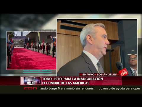 Luis Abinader: hay que discutir diferencias entre gobernantes Cumbre Las Américas