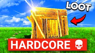 YouTube thumbnail for Enardo's video titled 'Eco Raiding Shacks in Rust Hardcore got me so much LOOT...'
