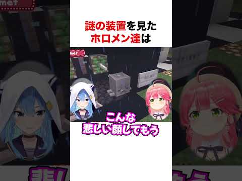 謎の装置を見たホロメン達【ホロライブ】#shorts