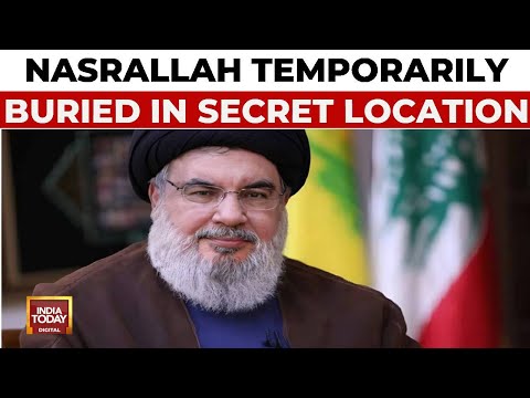 Hassan Nasrallah Temporarily Buried In Secret Location, Hezbollah Feared Israel Would Target Funeral