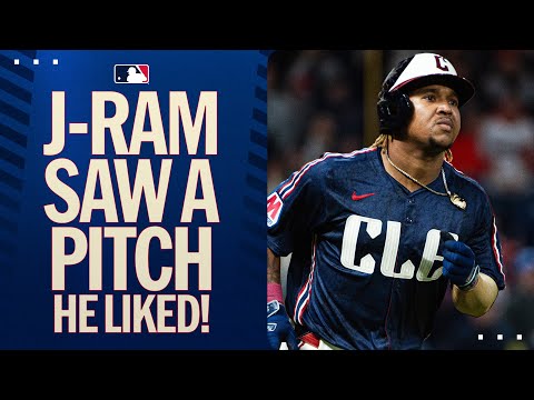 FULL AT-BAT: José Ramírez saw a pitch he liked and slugged his 6th home run of the season!