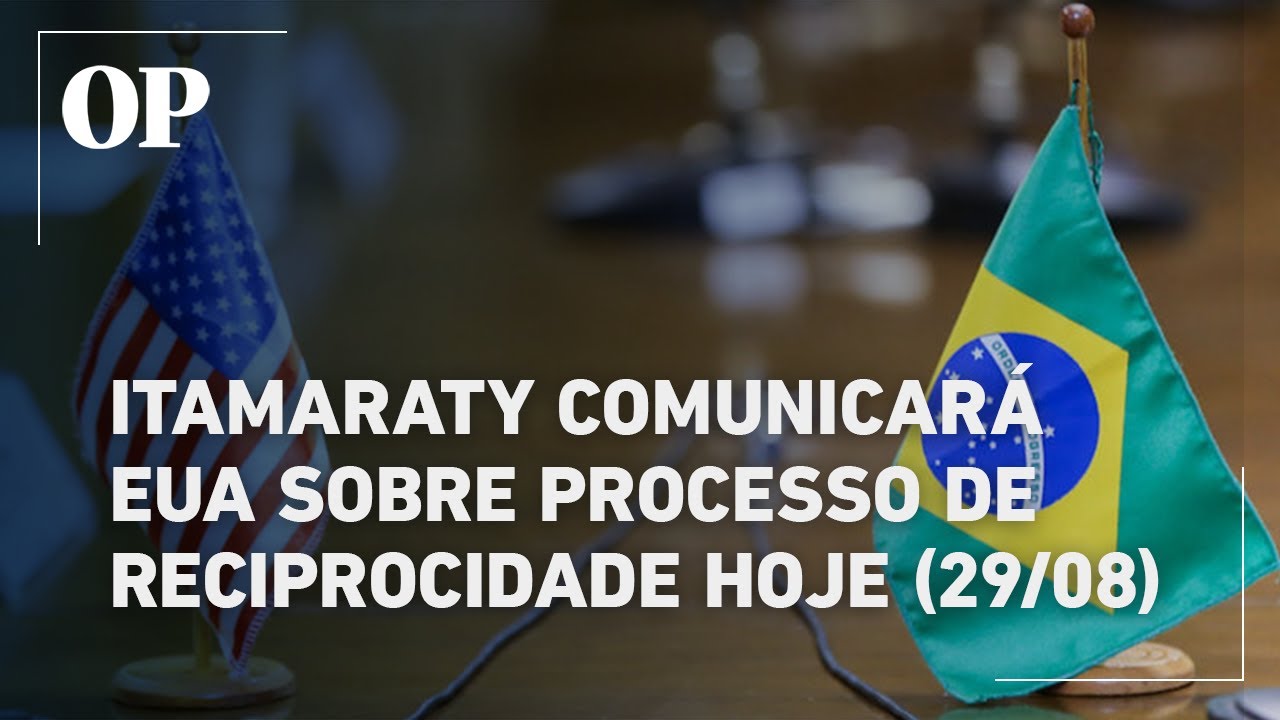 Itamaraty deve comunicar governo dos EUA sobre processo de reciprocidade nesta sexta feira 2908