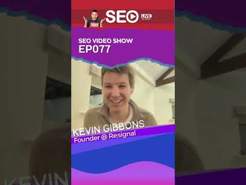 How to get on the first page of Google in 1 min with SEO expert Kevin Gibbons #Shorts
