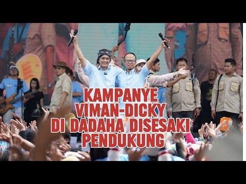 Kampanye Viman-Dicky di Dadaha Disesaki Pendukung