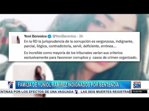 Indignación por sentencia contra acusados de ultimar a Yuniol Ramírez/Emisión Estelar SIN