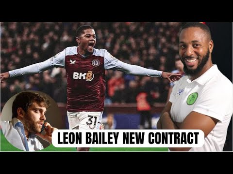Reggae Boy Leon Bailey Set To Sign New And Improve Long term Contract At Aston Villa