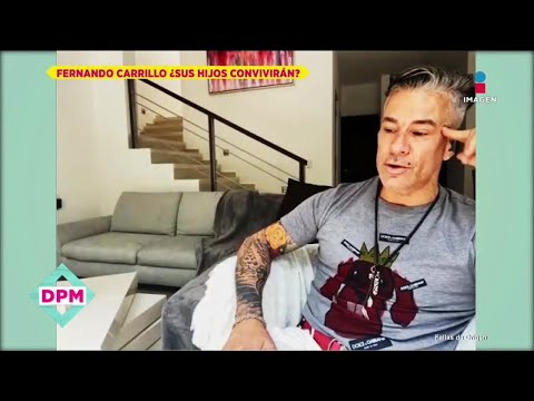 Fernando Carrillo espera que sus hijos tengan una sana convivencia | De Primera Mano