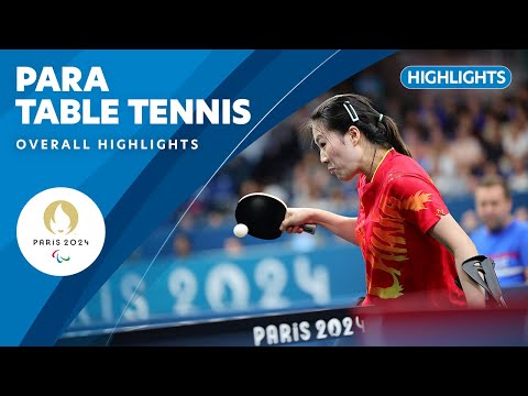 Para Table Tennis Highlights | Paris 2024 Paralympic Games
❤️💙💚