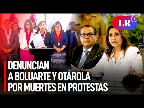 Patricia Benavides DENUNCIÓ constitucionalmente a BOLUARTE y OTÁROLA por MUERTES en PROTESTAS | #LR