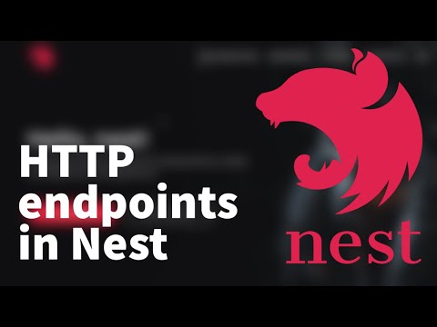 NestJS tutorial for Beginners 3 - Adding HTTP endpoints in Nest