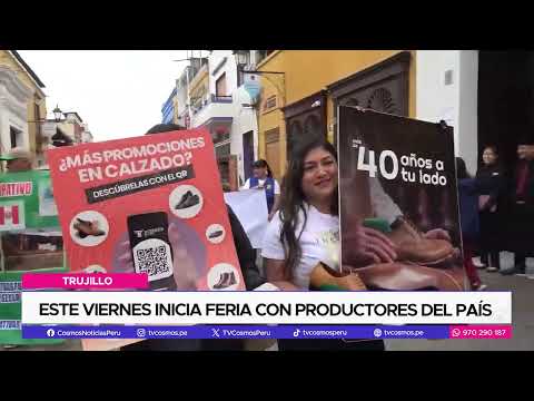 Este viernes inicia feria con productores del país