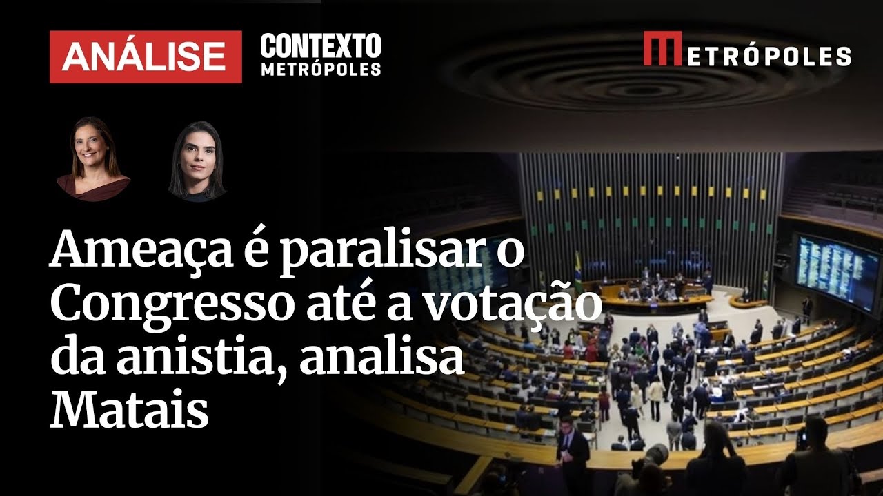 Centrão não vai desistir de pautar anistia no Congresso após condenação de Bolsonaro, analisa Matais
