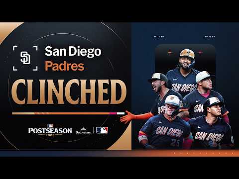 타티스 주니어, 마차도, 메이슨 밀러, 그리고 샌디에이고 파드리스 투수진이 팀을 이끌고 2026 MLB 포스트시즌에 진출했습니다!