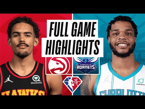 HAWKS at HORNETS | FULL GAME HIGHLIGHTS | January 23, 2022 video clip 