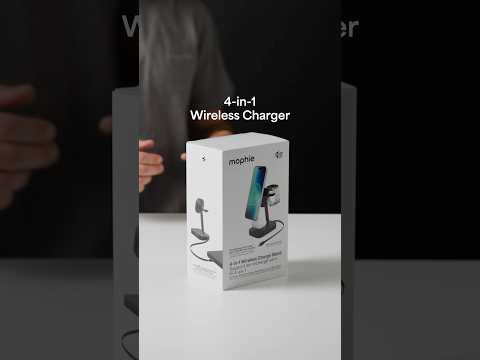 New mophie StealthCharge 4-in-1 Wireless Charge Stand | Unboxing