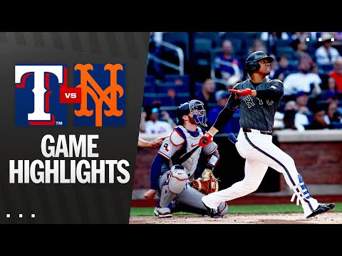 Rangers vs. Mets Game Highlights (9/13/25) | MLB Highlights