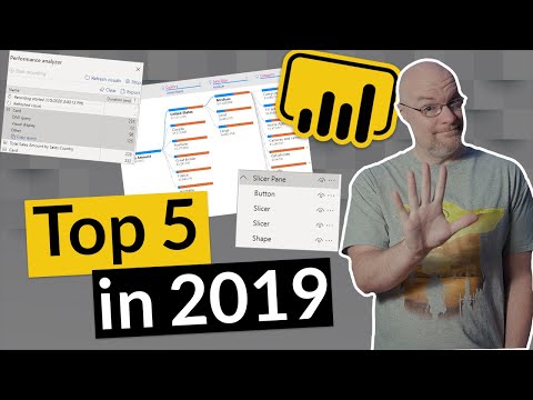Top 5 Power BI items for 2019 (Roundup | January 6, 2016)