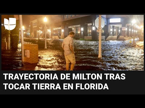 Milton cruzará de punta a punta la península de Florida: ¿a qué hora se espera que salga del estado?