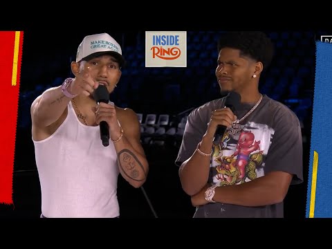 Shakur Stevenson & Teofimo Lopez HEATED CLASH Ahead of Rumoured Fight | Inside The Ring