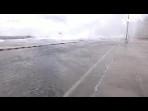 La Habana: Daños estructurales, inundaciones y cortes de electricidad