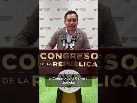 DIPUTADO JOSE CHIC LE ENVIA PODEROSO MENSAJE AL PRESIDENTE DEL CONGRESO NERY RAMOS GUATEMALA