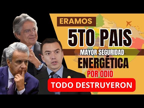 Caída de Energía Ecuador: ¿Qué Pasó con Nuestro Potencial? Culpable: Noboa, Lasso, Moreno o Correa