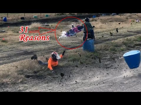 31 Reasons Why: mini bike and go kart wreckage
