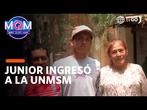 Mande Quien Mande: La historia de Junior Gimenez y su ingreso a la UNMSM (HOY)
