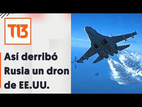 Pentágono libera ataque de avión ruso contra dron en Mar Negro