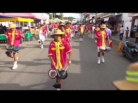 Desarrollan colorido festival de bandas en el municipio de Estelí
