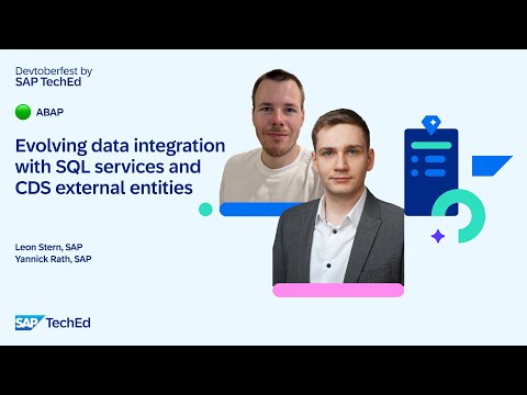 🟢 Evolving data integration with SQL services and CDS external entities
