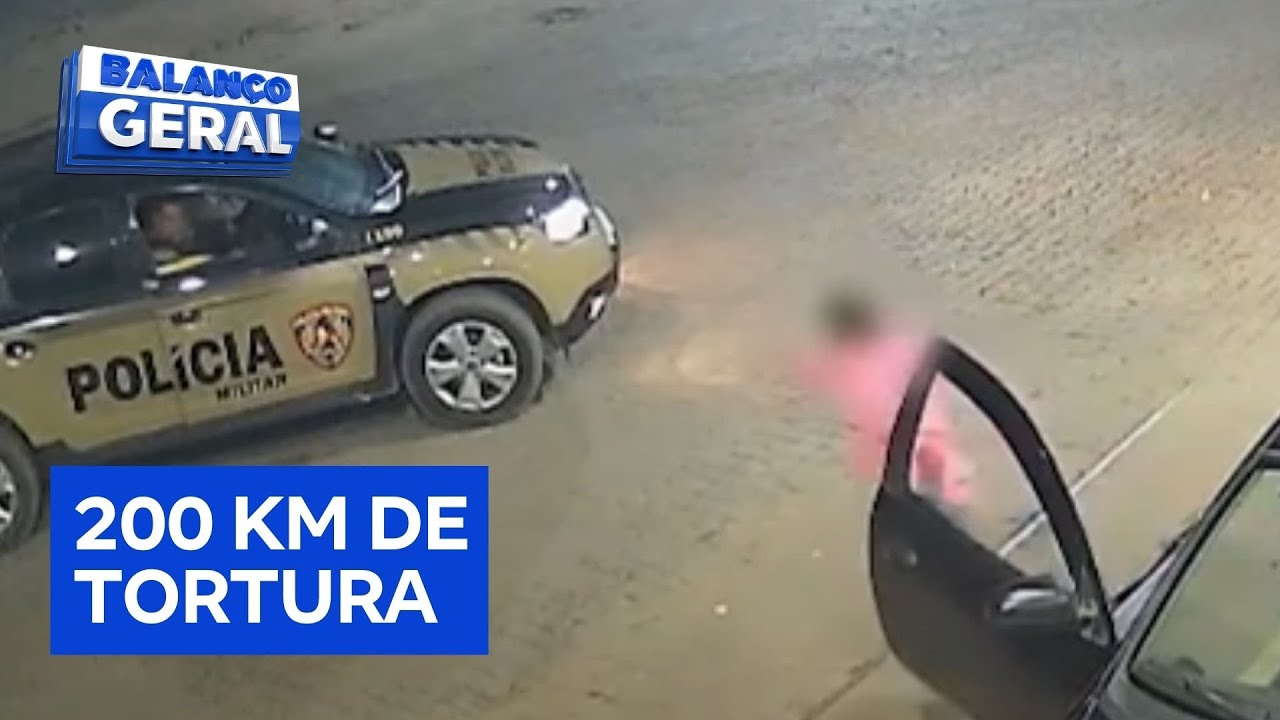 Mulher percorre 200 km como refém sofre abusos e foge ao ver viatura da PM