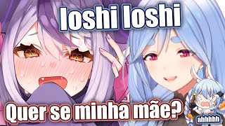 Laplus NÃO TANKOU o Fan Service da mãe da Pekora