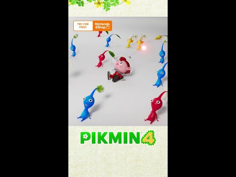 Pikmin 4 – Taking on enemies #Shorts