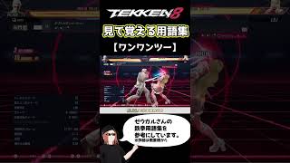【鉄拳8】見て覚える用語集【ワンワンツー】