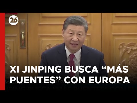 Xi Jinping busca “más puentes” con Europa durante su reunión con De Croo