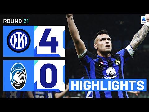 INTER-ATALANTA 4-0  | HIGHLIGHTS | Nerazzurri Move 12 Points Clear | Serie A 2023/24