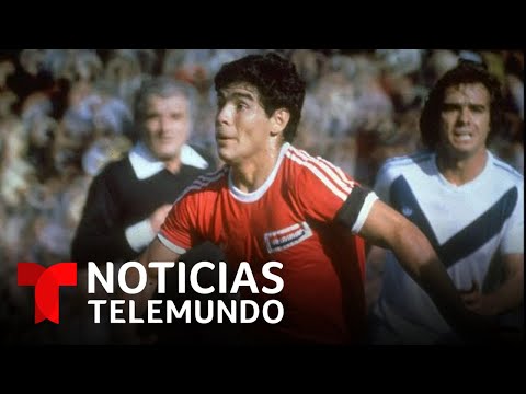 Sin dinero y bajo lluvia torrencial: así comenzó la leyenda de Maradona