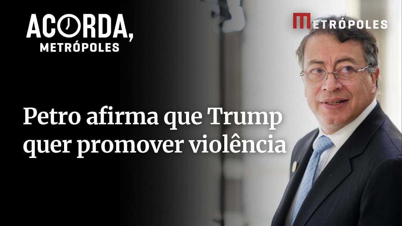 Petro acusa Trump de planejar golpe de Estado na Colômbia