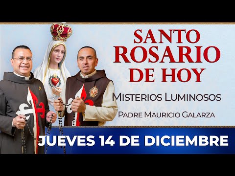 Santo Rosario de Hoy | Jueves 14 de Diciembre - Misterios Luminosos #rosario