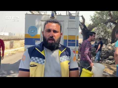 بعد 7 أيام من الانتشار.. حريق الغاب يقترب من جبل ومنازل بلدة شطحة بريف حماة الغربي