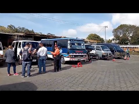 Cooperativas de transporte en Nicaragua comprometidas con la vida de los usuarios