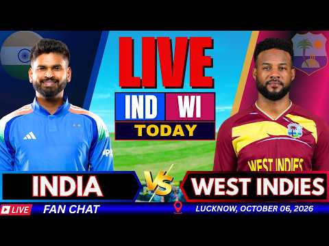 🔴 LIVE: India vs West Indies, 1st T20 live Match Watch Along | IND vs WI Live cricket match Today