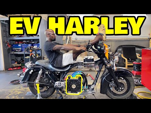Putting an Electric Motor in a Harley Davidson
