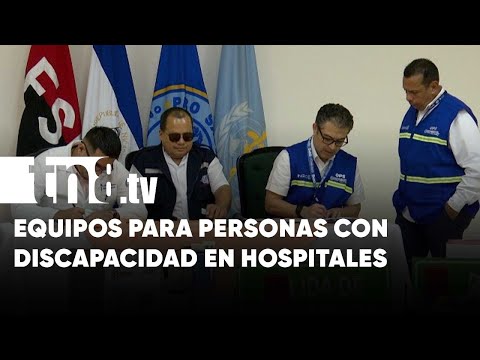 Más seguridad para personas con discapacidad en hospitales de Nicaragua