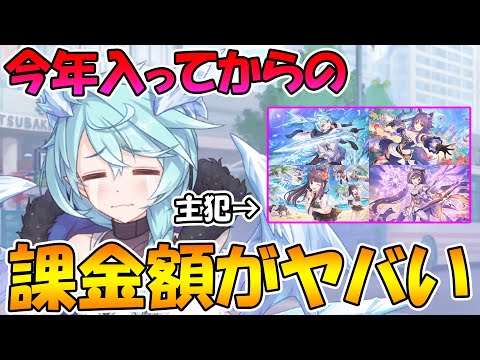 【プリコネR】天井まみれで今年入ってからの課金額がだいぶヤバい件【プリコネニュース】