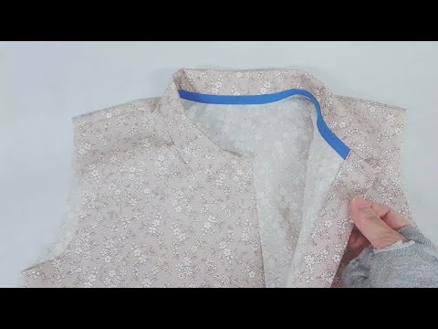 ✅️To sew a basic collar perfectly/ This technique is useful/ Sewing for Beginners
