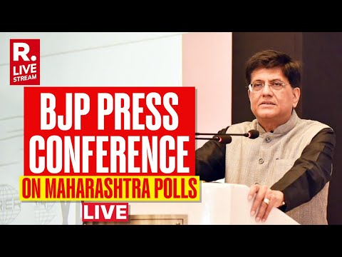 Union Minister Piyush Goyal Addresses Press Conference | Maharashtra Assembly Elections 2024